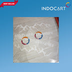 Transfer PET Film Sablon DTF Direct Transfer Film EVO 75um Double Side 30cmx1m-5 Lembar