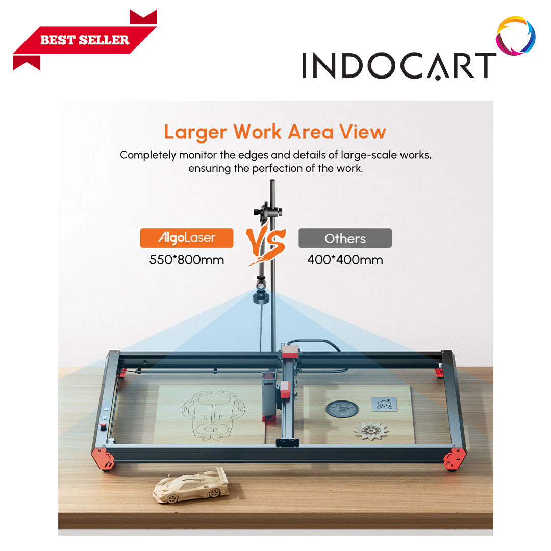 Upgrade Kit Laser Engraver/Cutter Parts AlgoLaser Smart Camera Set with 500W High Definition Camera
