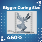 3D Printer Wash and Cure Elegoo Mercury PLUS 3.0 Powerful 360° All-Round Curing with 7.5L Wash Capacity