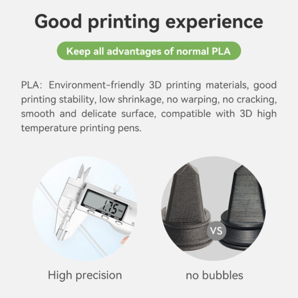 3D Printer Filament eSUN PLA Plus Environment Friendly Material Smooth Surface 1.75mm 1kg