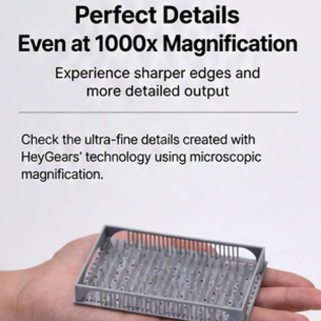 3D Printer Resin HeyGears UltraPrint Production PAP11 Ash Grey V1.0 1Kg
