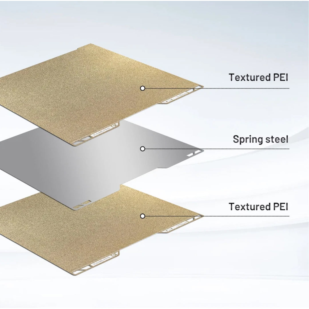 3D Printer Printing Plate Both Side Textured PEI Plate with QR code BambuLab H2S/H2D