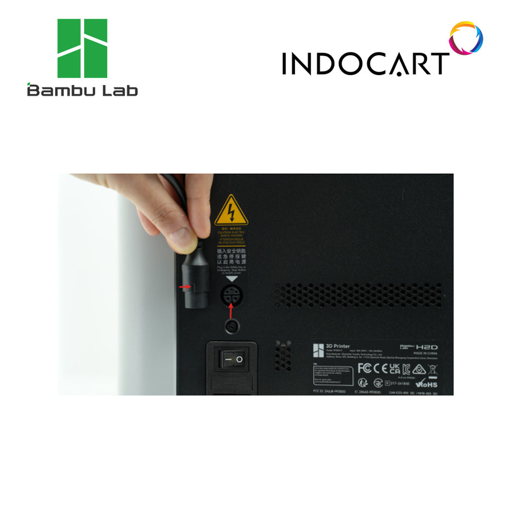 3D Printer Parts BambuLab Emergency Stop Button BambuLab H2D