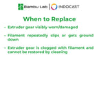 3D Printer Parts BambuLab Filament Cutter Lever BambuLab A1 Series