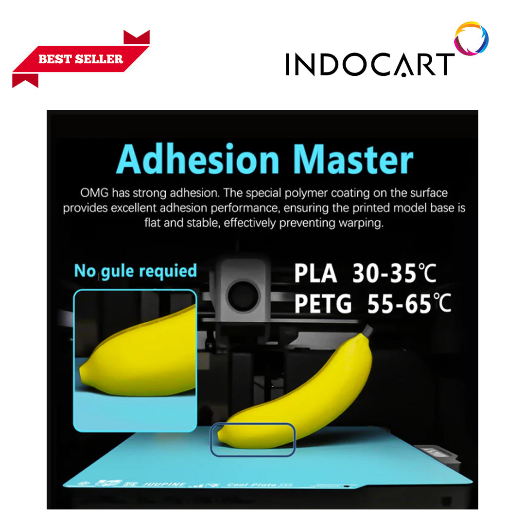 3D Printer Parts Printing Plate-257x257 Dual Side Glacier Cool Plate BambuLab A1/P1S/P2S/X1C/X1E