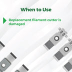 3D Printer Parts BambuLab Replacement Filament Cutter A1 Series