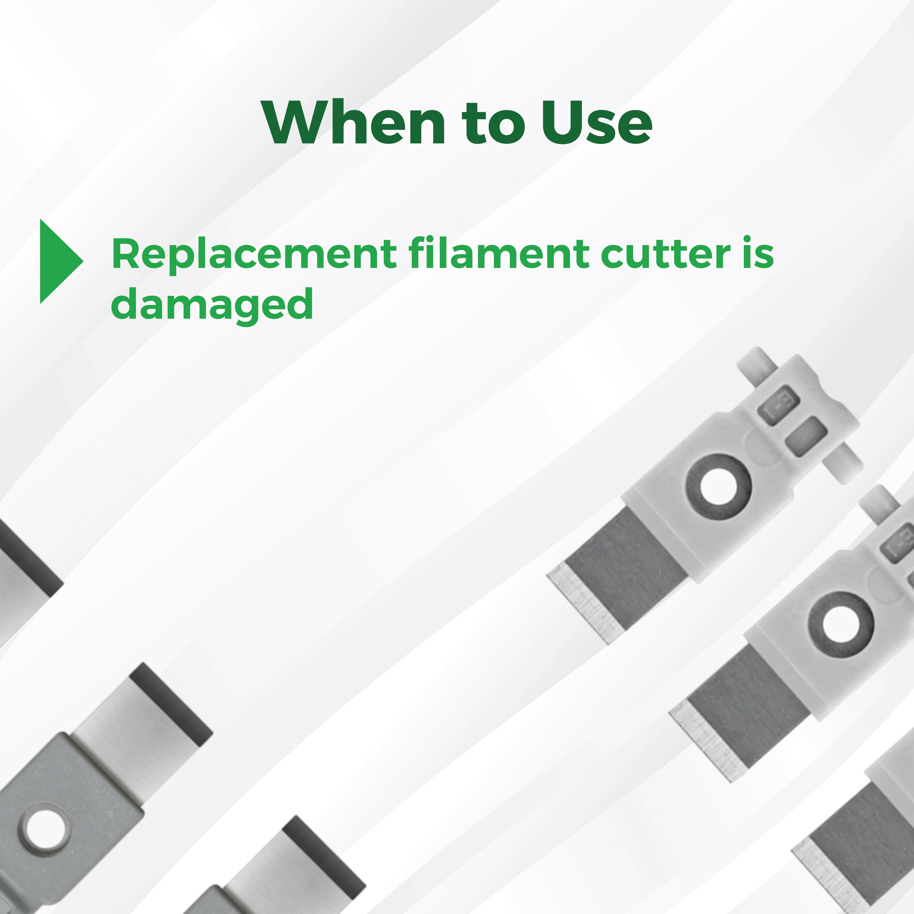 3D Printer Parts BambuLab Replacement Filament Cutter A1 Series
