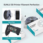 3D Printer Filament SUNLU PLA PLUS 2.0 Upgraded Filament with Neat Winding USA Materials 1.75mm 1Kg