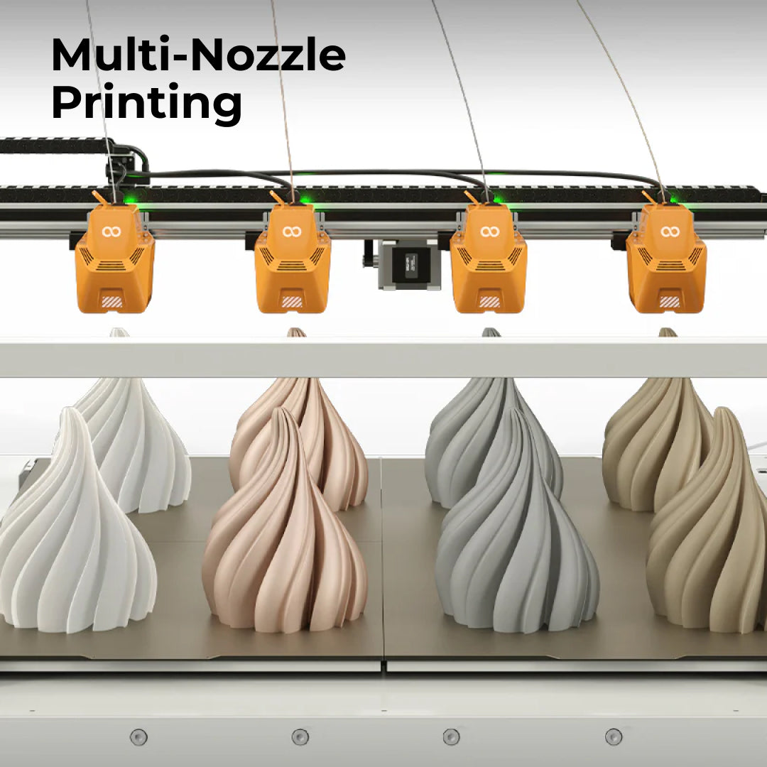 3D Printer Elegoo Orange Storm Giga Super Gigantic In Size 3D printer With High-Quality Craftsmanship Body