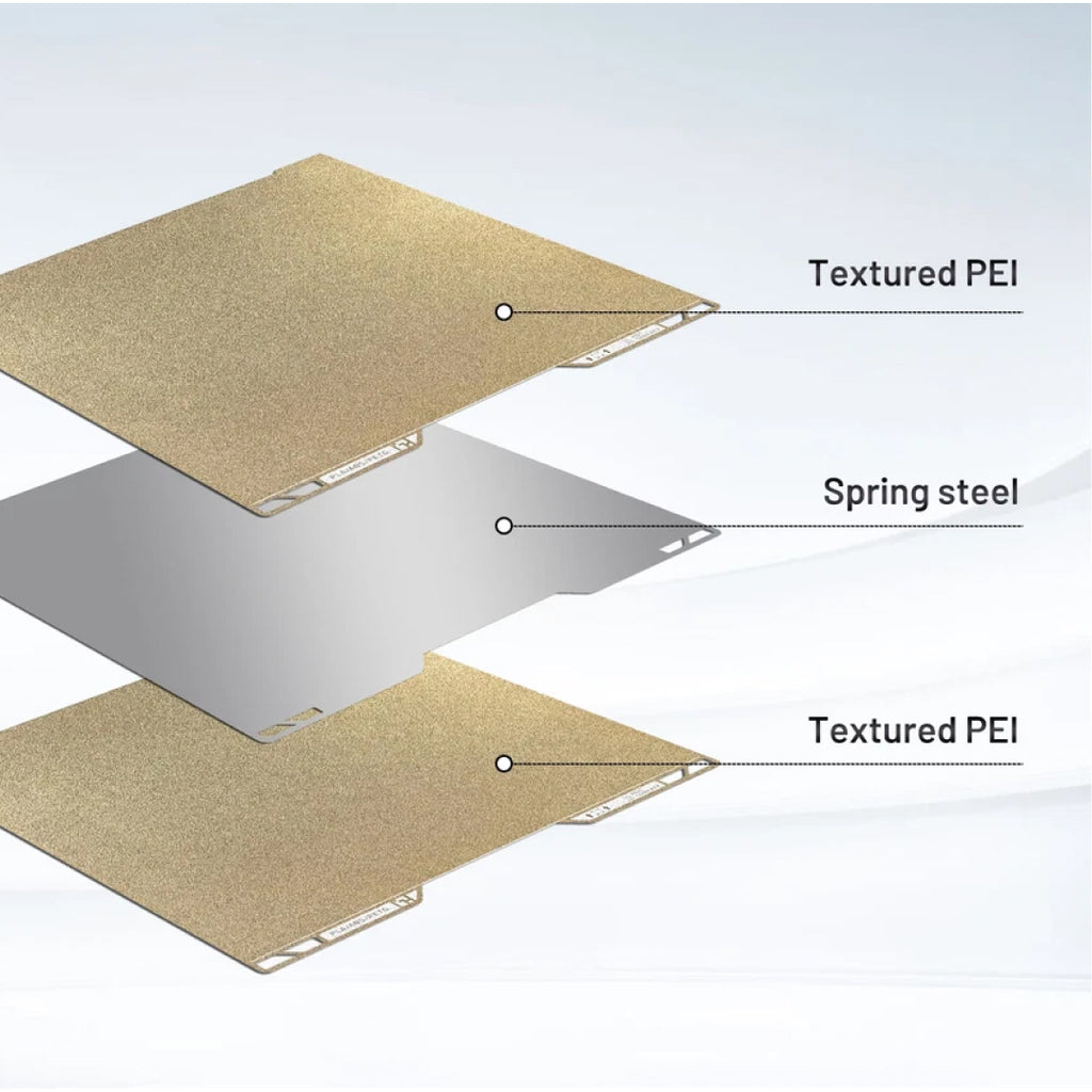 3D Printer Printing Plate Both Side Textured PEI Plate with QR code BambuLab H2C
