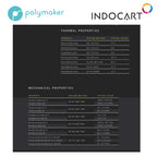 3D Printer Filament PolyMaker PolyMax PETG ESD Toughness Filament with Electrostatic Dissipation Black 1.75mm 500gr