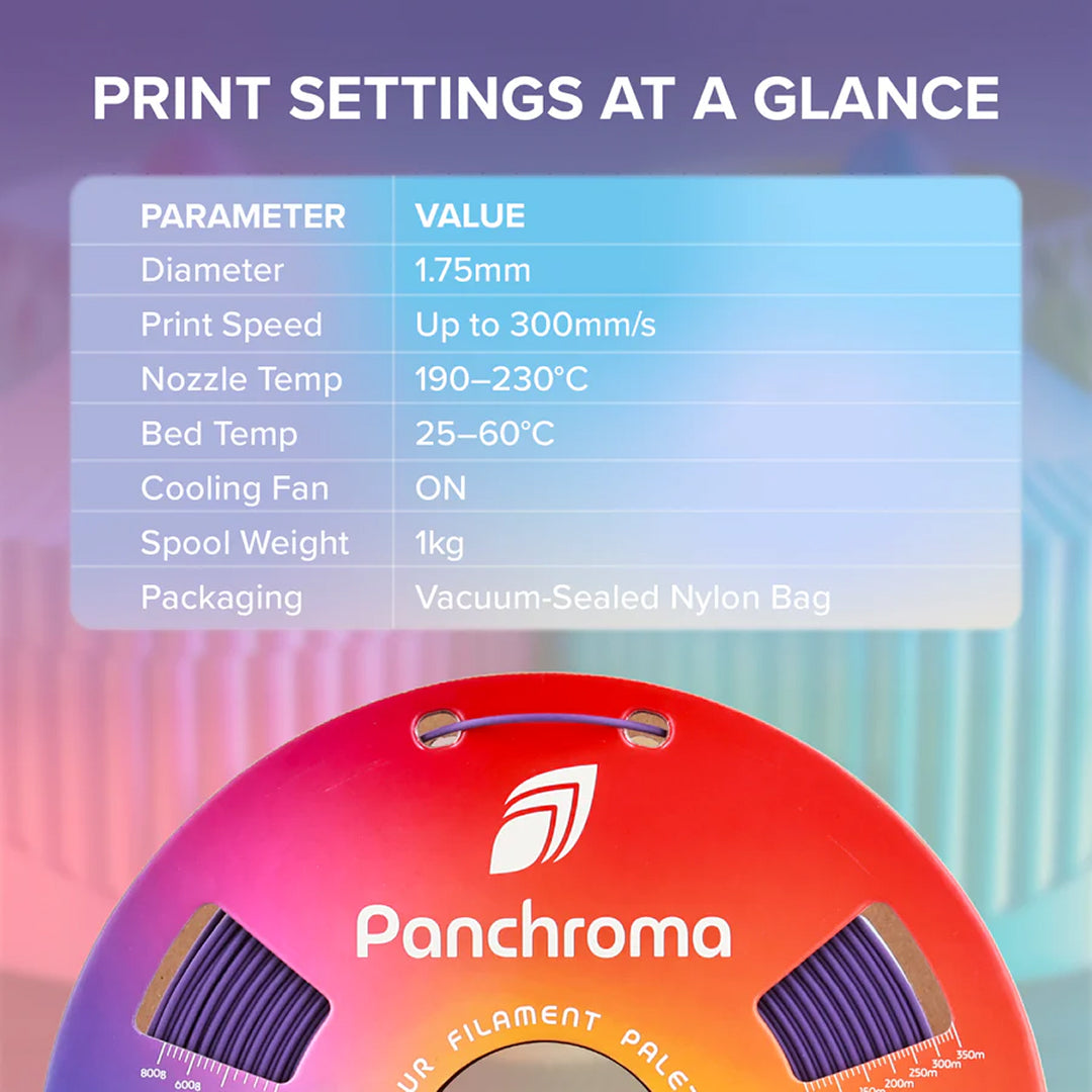 3D Printer Filament PolyMaker Panchroma/PolyTerra Muted PLA Matte 1.75mm 1Kg