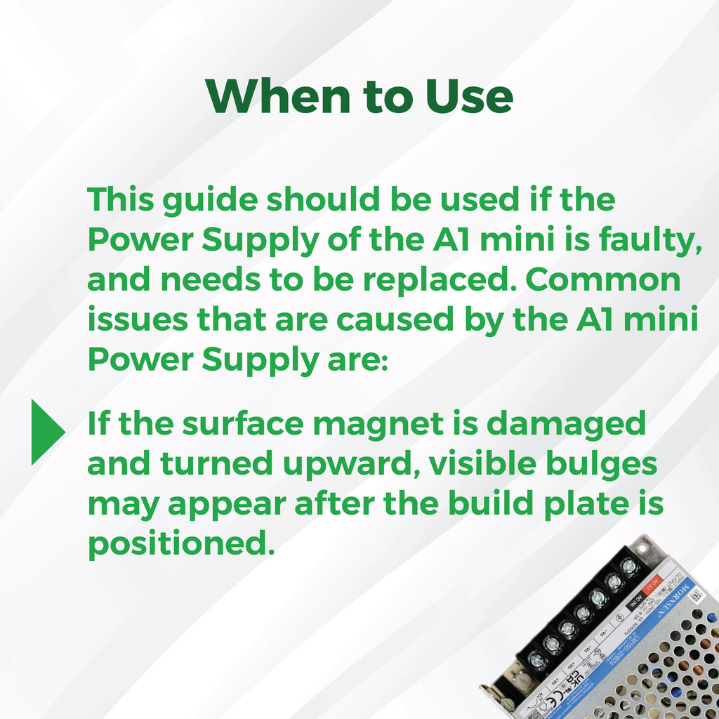 3D Printer Parts BambuLab Power Supply BambuLab A1 Mini