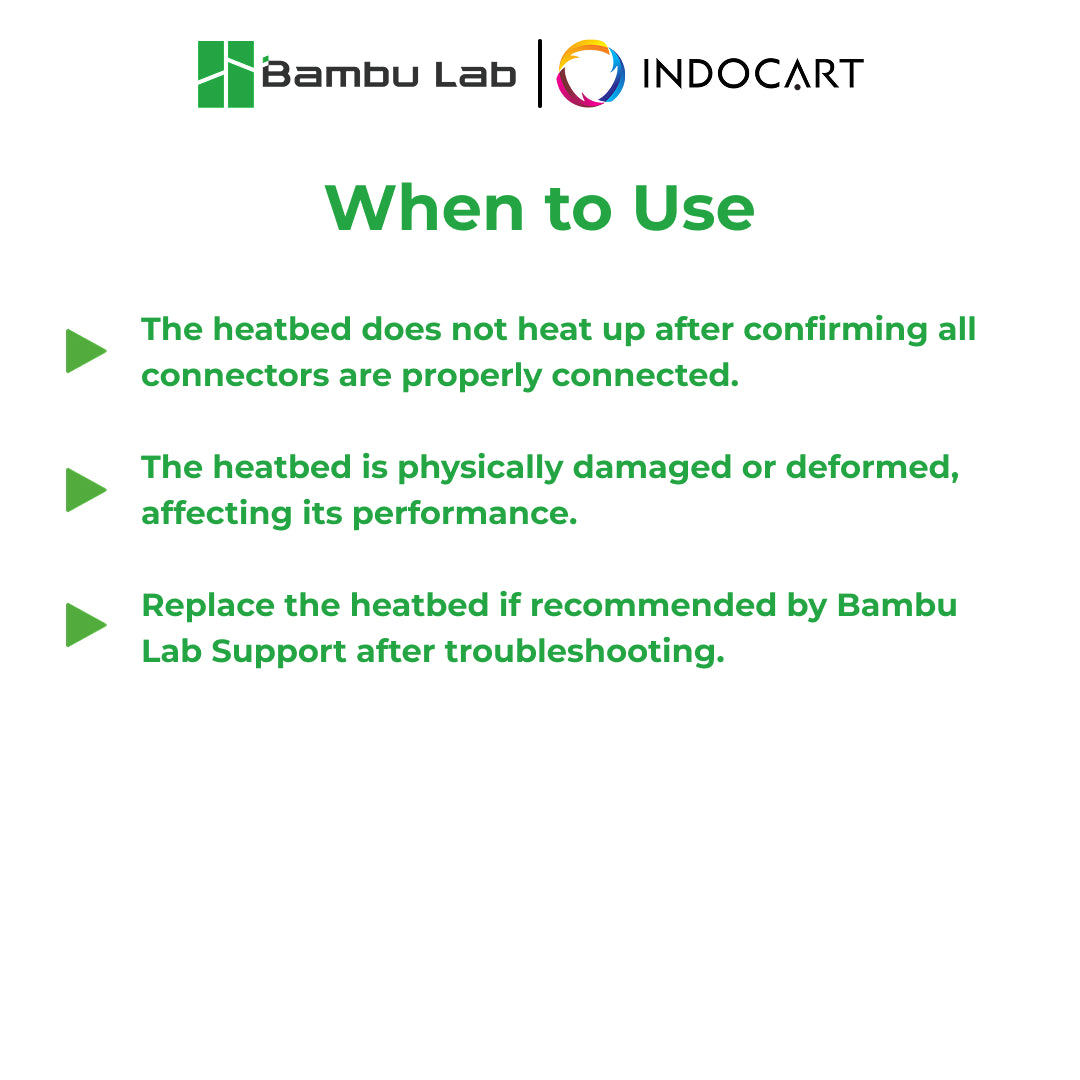 3D Printer Parts BambuLab A1 Mini Heatbed Cable