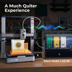 3D Printer Creality Hi Combo Multi Color High Speed 3D Printer with Intelligent CFS & FOC Step-Servo Motors