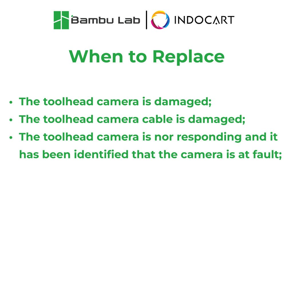 3D Printer Parts BambuLab Toolhead Camera BambuLab X2D