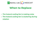 3D Printer Parts BambuLab Cooling Fan for Hotend BambuLab A2L