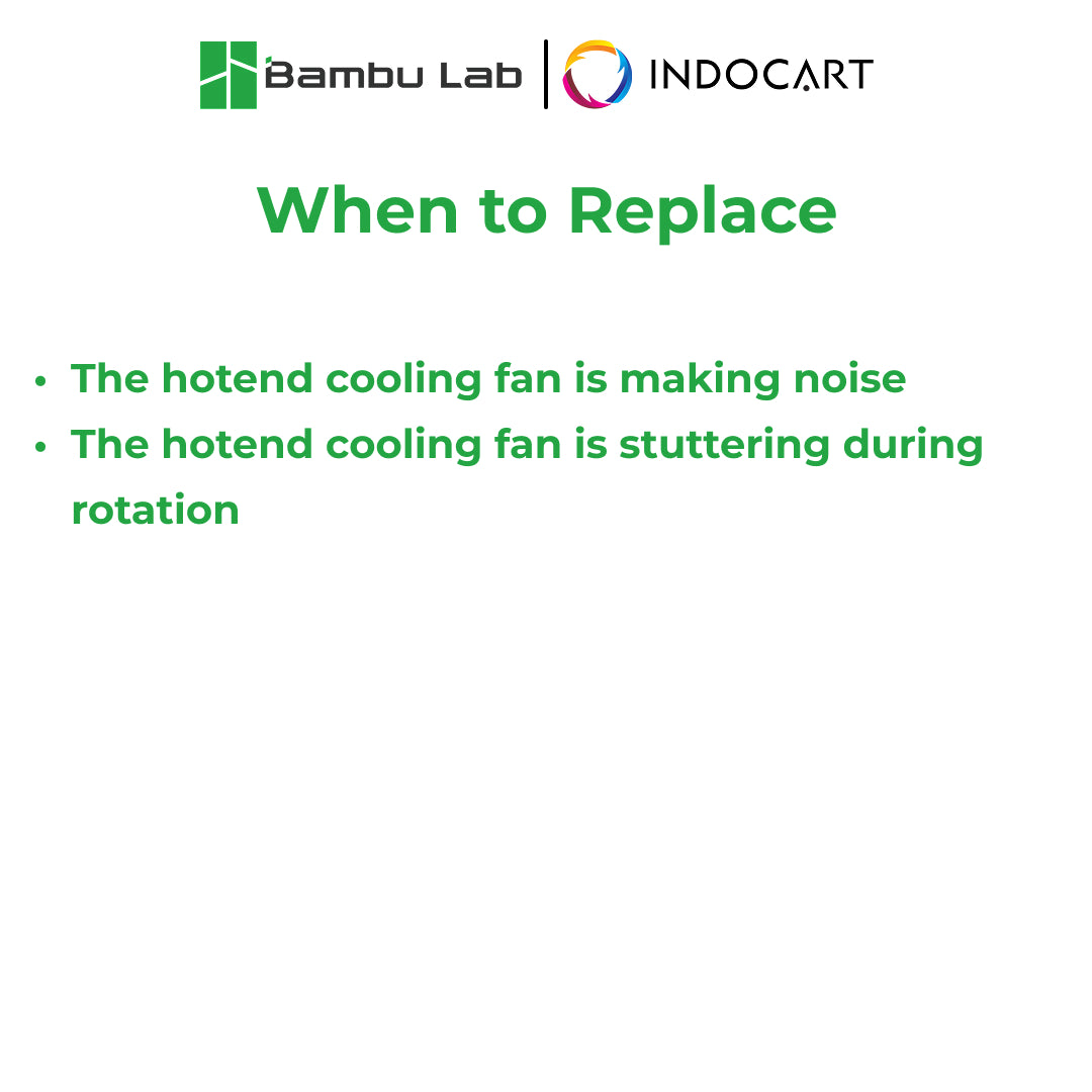 3D Printer Parts BambuLab Cooling Fan for Hotend BambuLab A2L