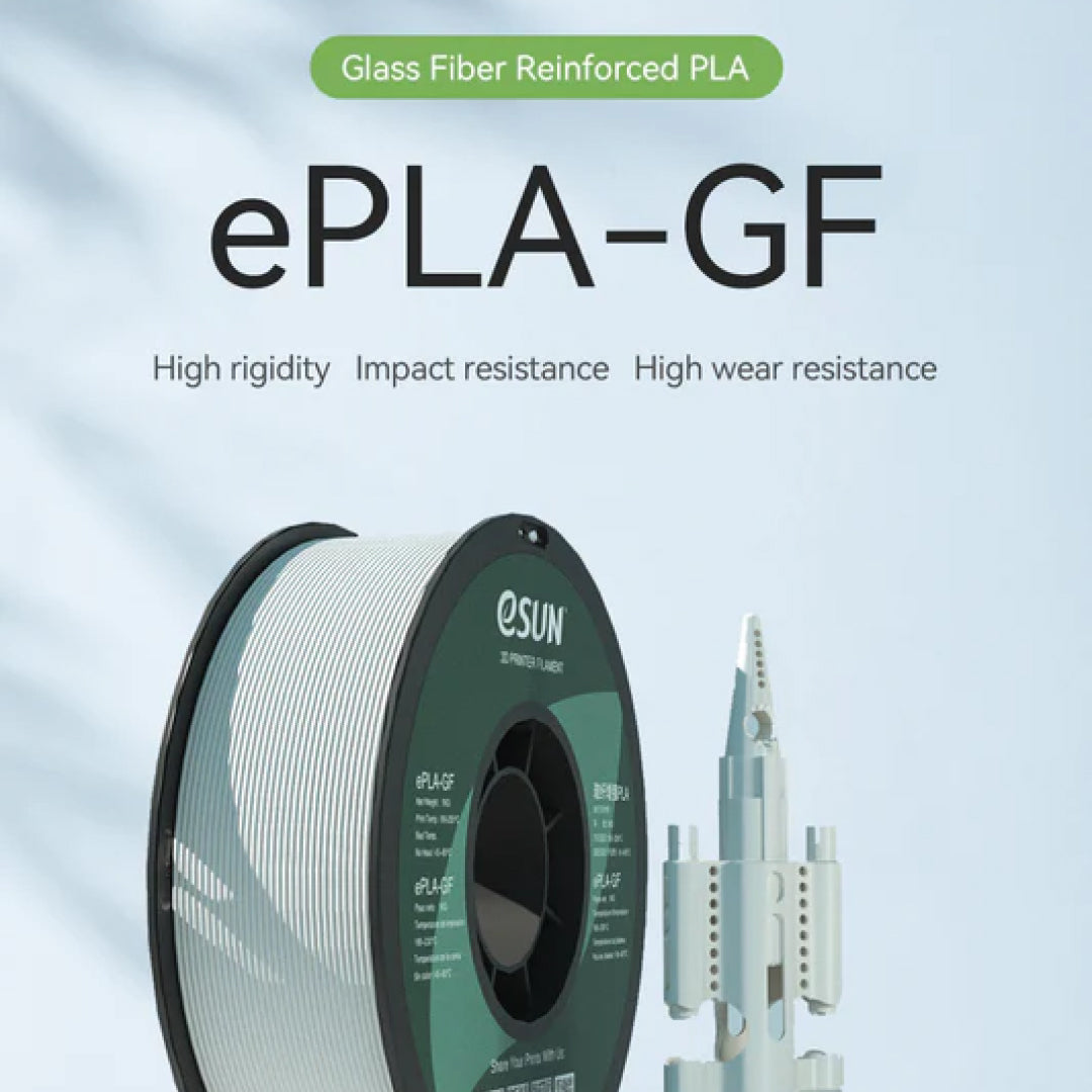 3D Printer Filament eSUN PLA GF Glass Fiber Filament 1.75mm 1kg-Natural