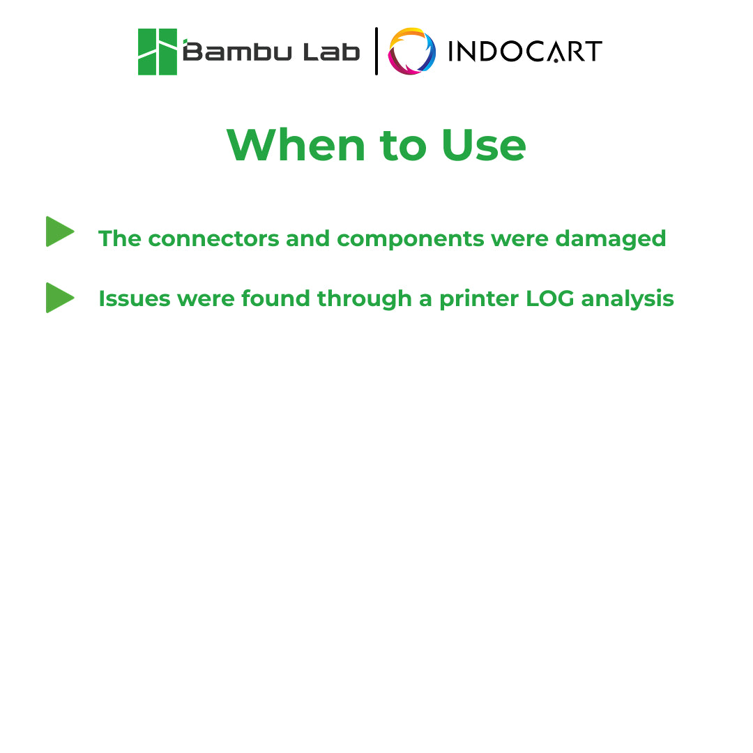 3D Printer Parts BambuLab TH Board FPC Cable V9 X1 Series