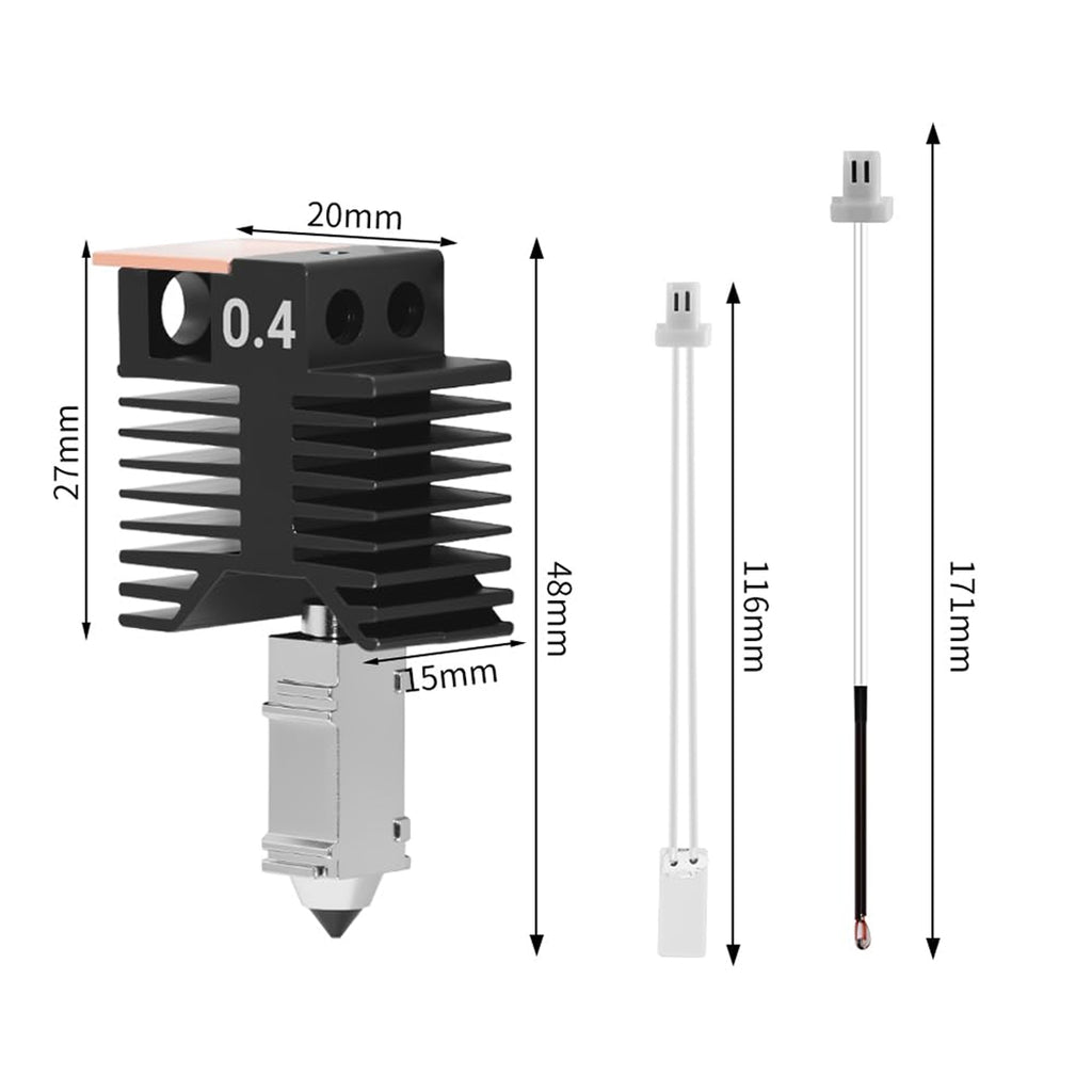 3D Printer Parts Snapmaker CMP Hotend 24V 48W Snapmaker U1