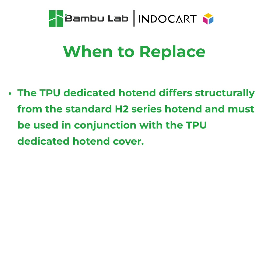 3D Printer Parts BambuLab H2D TPU High Flow Kit H2D H2D Pro