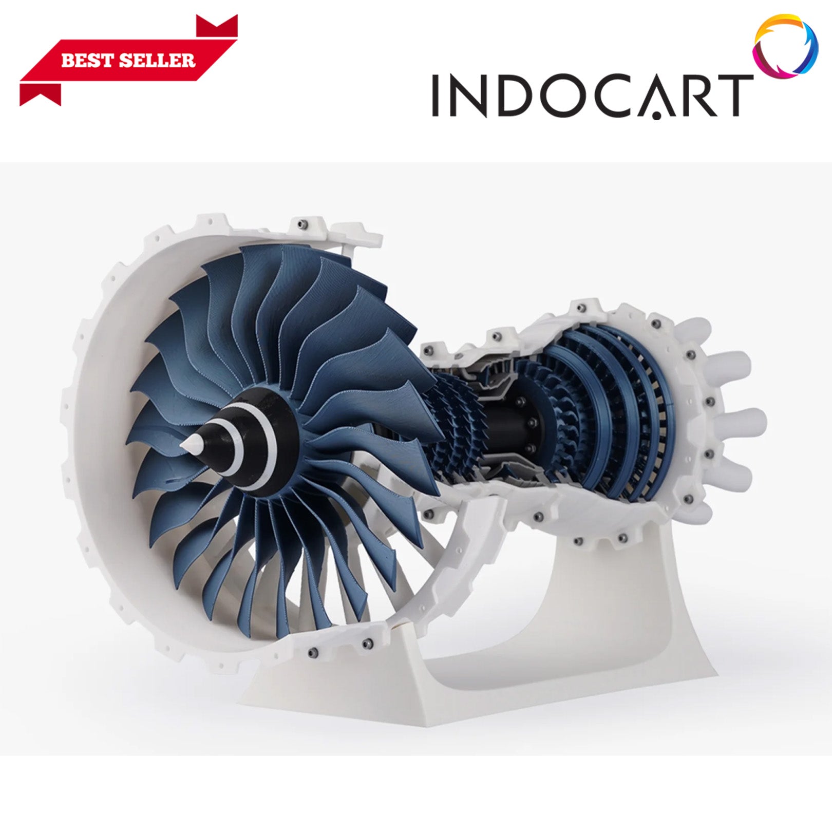3D Maker's Supply Parts BambuLab Jet Engine Model Components Kit 006