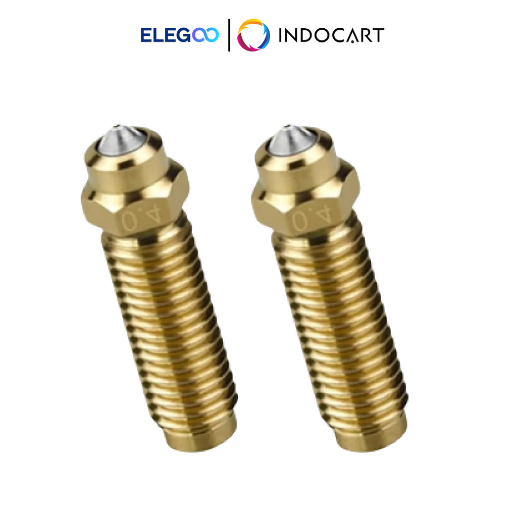 3D Printer Parts Elegoo OEM Hardened Brass Nozzle 0.4mm Elegoo Centauri Carbon