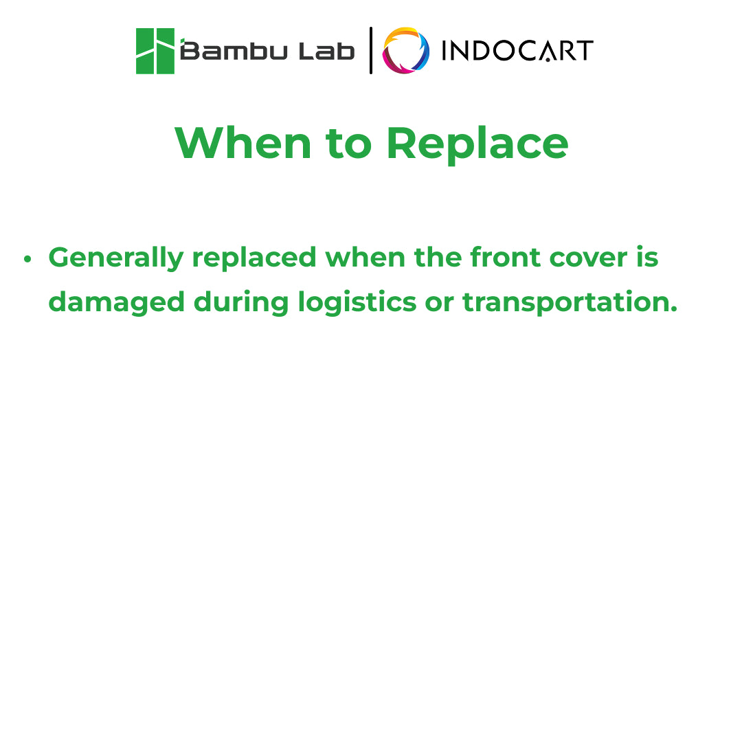 3D Printer Parts BambuLab Front Cover BambuLab X2D