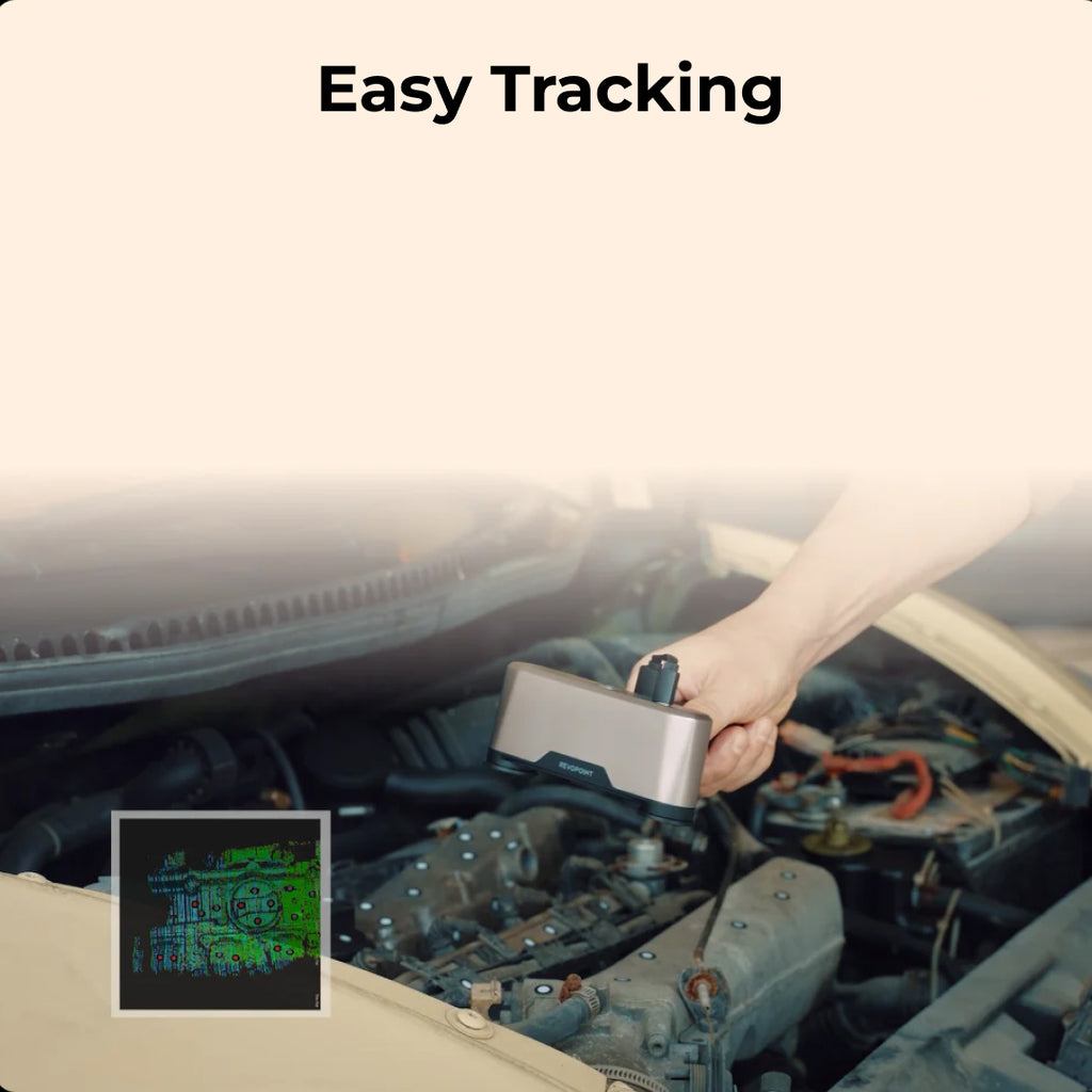 3D Scanner Revopoint INSPIRE 2 Wireless Infrared Laser and Structured Light with High Accuracy