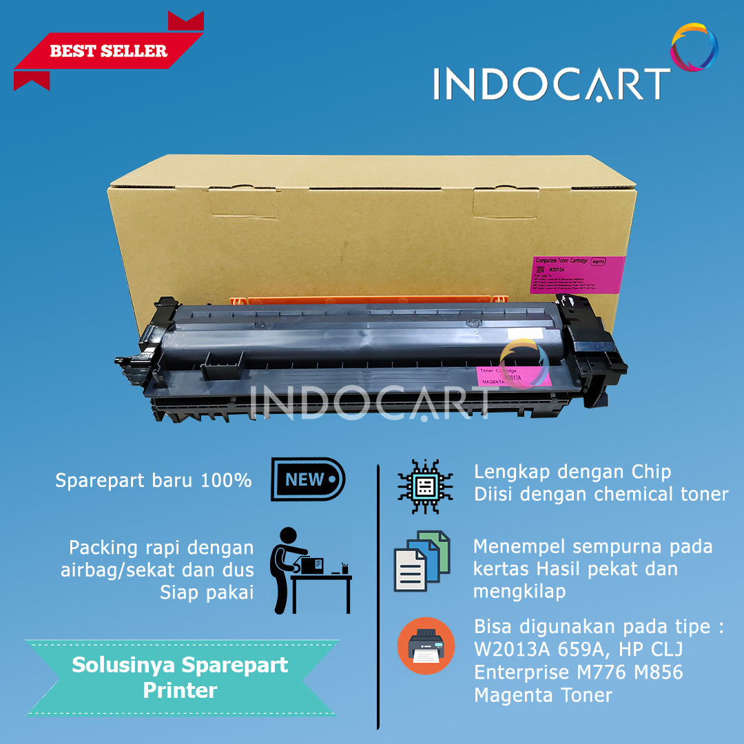 Toner Cartridge Compatible W2010A W2011A W2012A W2013A 659A-HP CLJ Enterprise M776 M856