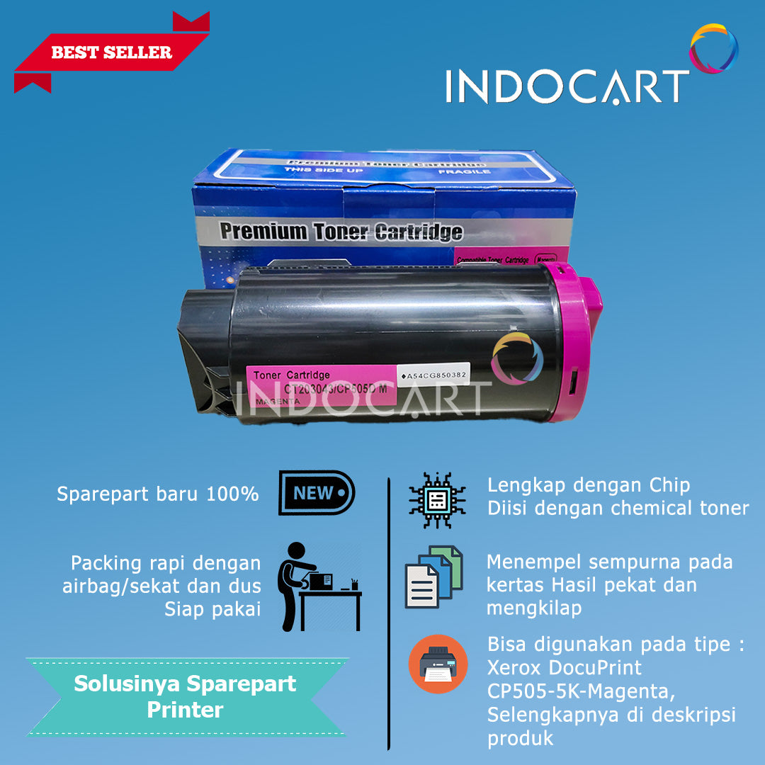 Toner Cartridge Compatible CT203041 CT203042 CT203043 CT203044-Xerox DP CP505D C500 C505 C600 C605