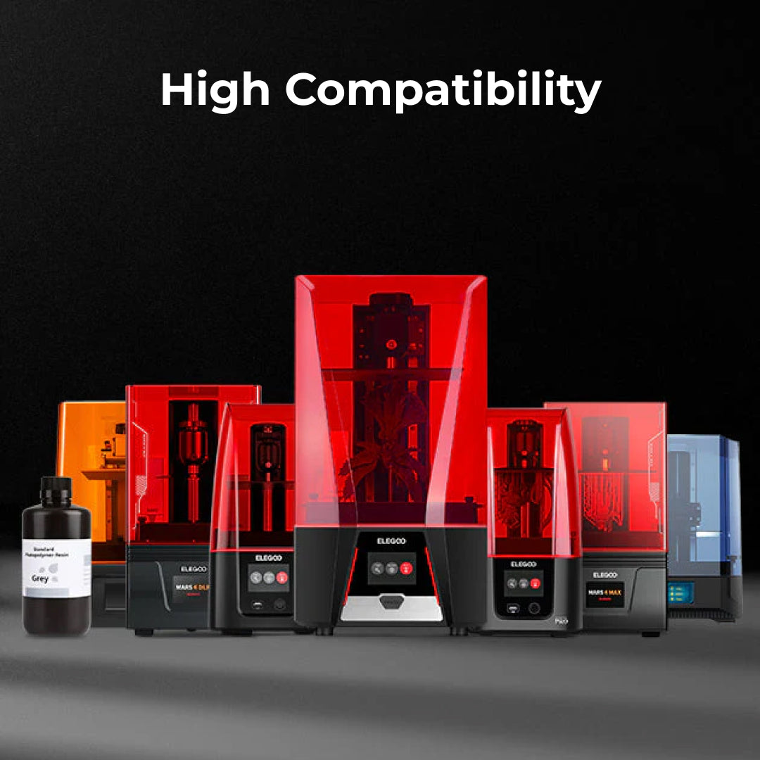 3D Printer Resin Elegoo Standard Photopolymer V1.0 Low Shrinkage and High Precision Resin 1Kg