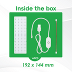 3D Printer Maker's Supply Model Lithophane LED Backlight Board Kit 192x144 4Pcs