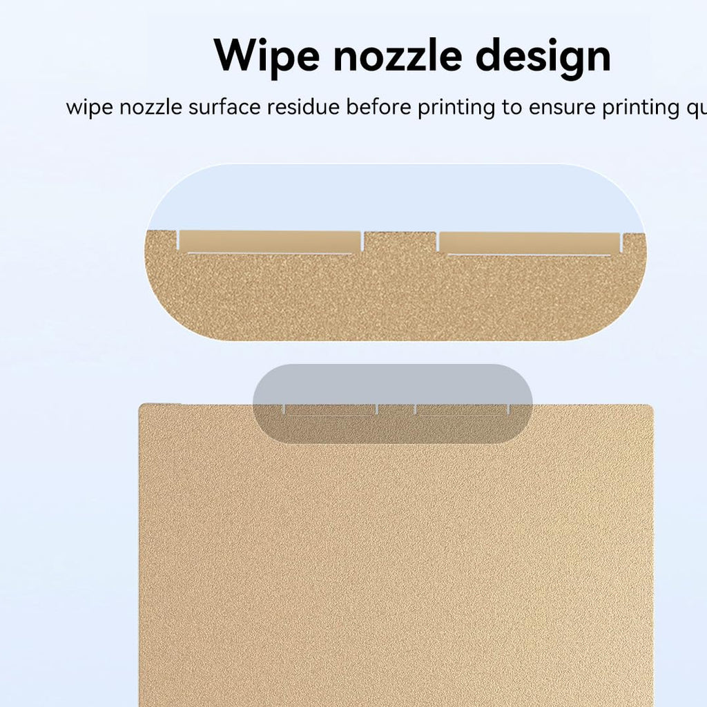 3D Printer Printing Plate Both Side Textured PEI Spring Steel No Magnetic Base Creality K2