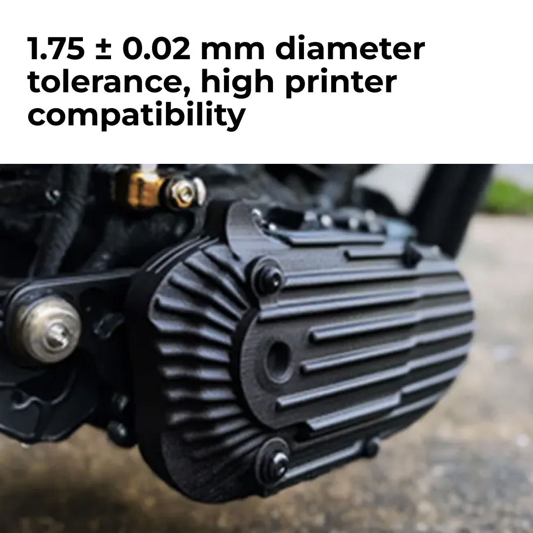 3D Printer Filament SUNLU PETG Carbon Fiber Boosts Toughness and Impact Strength PETG Filament Black 1.75mm 1kg