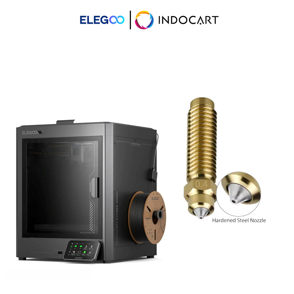 3D Printer Parts Elegoo OEM Hardened Brass Nozzle 0.4mm Elegoo Centauri Carbon