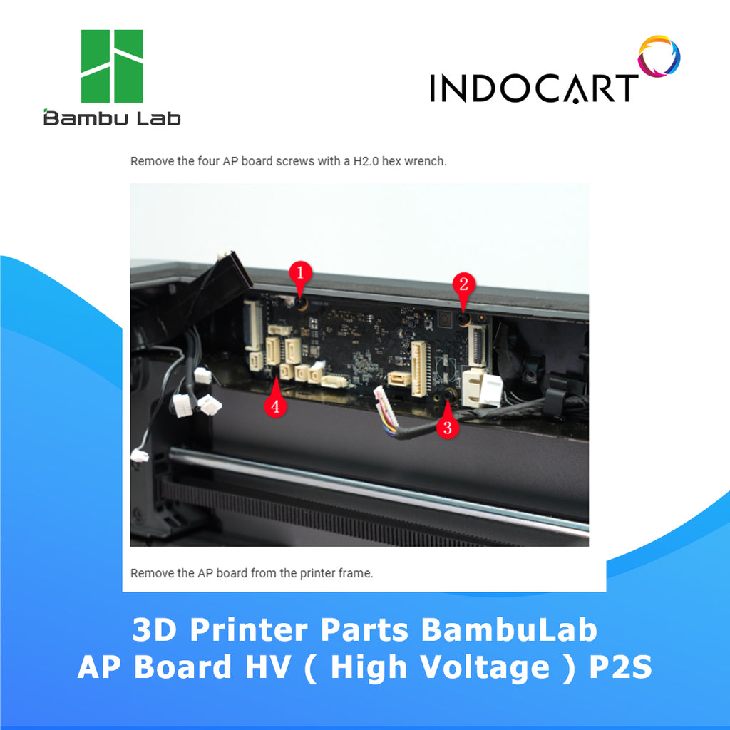 3D Printer Parts BambuLab AP Board Control HV BambuLab P2S