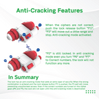 3D Maker's Supply Parts BambuLab Cipher Helmet Lock Kit