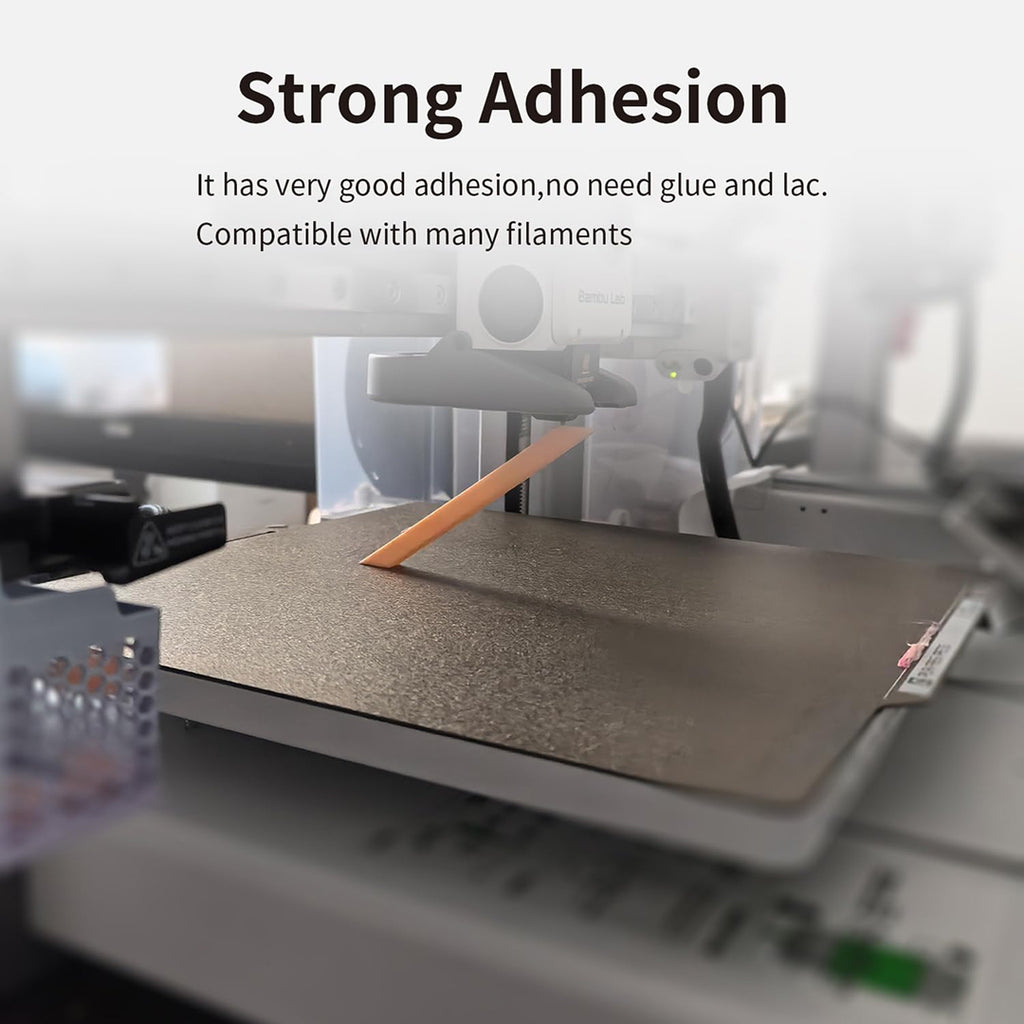 3D Printer Printing Plate Both Side Textured PEI Spring Steel No Magnetic Base Creality K2 Pro