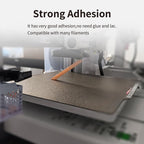 3D Printer Printing Plate Both Side Textured PEI Spring Steel No Magnetic Base Creality K2 Pro