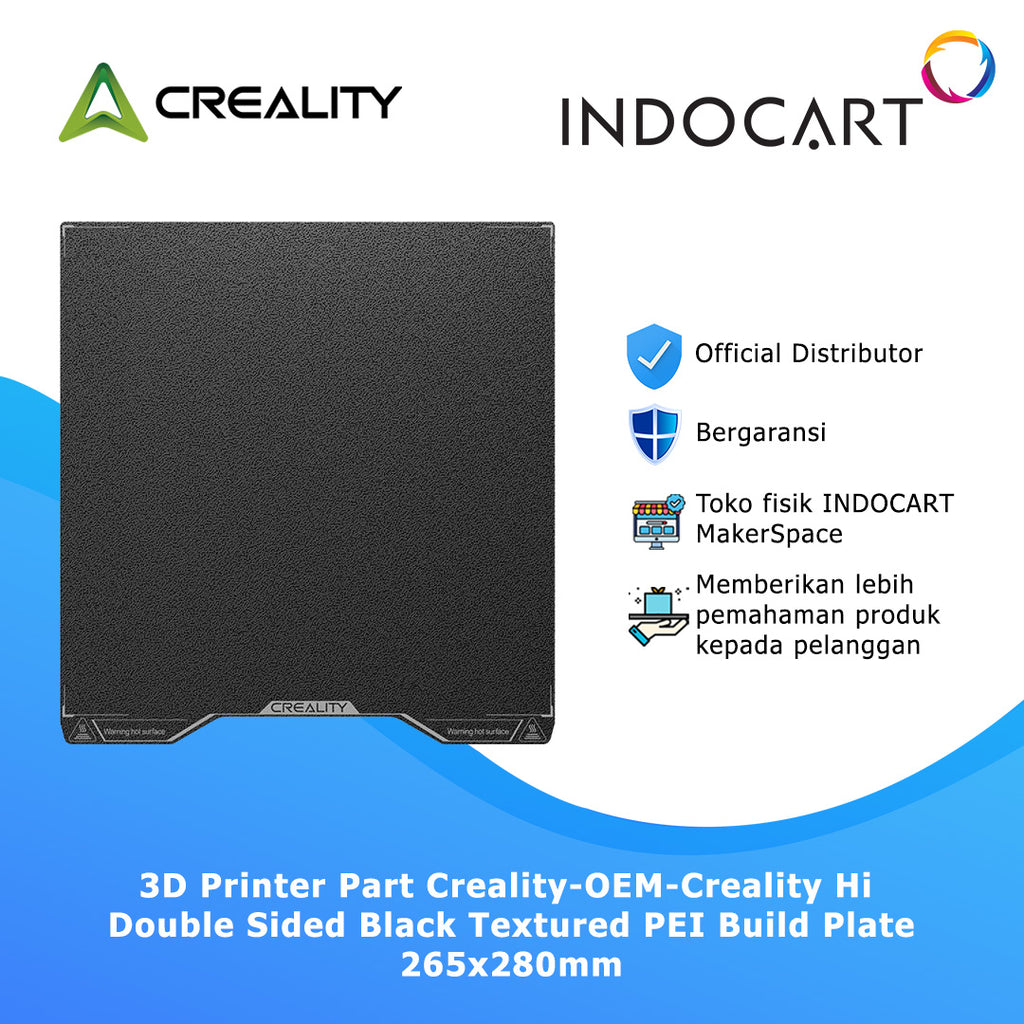 3D Printer Parts Creality OEM Double Sided Black Textured PEI Build Plate Creality Hi