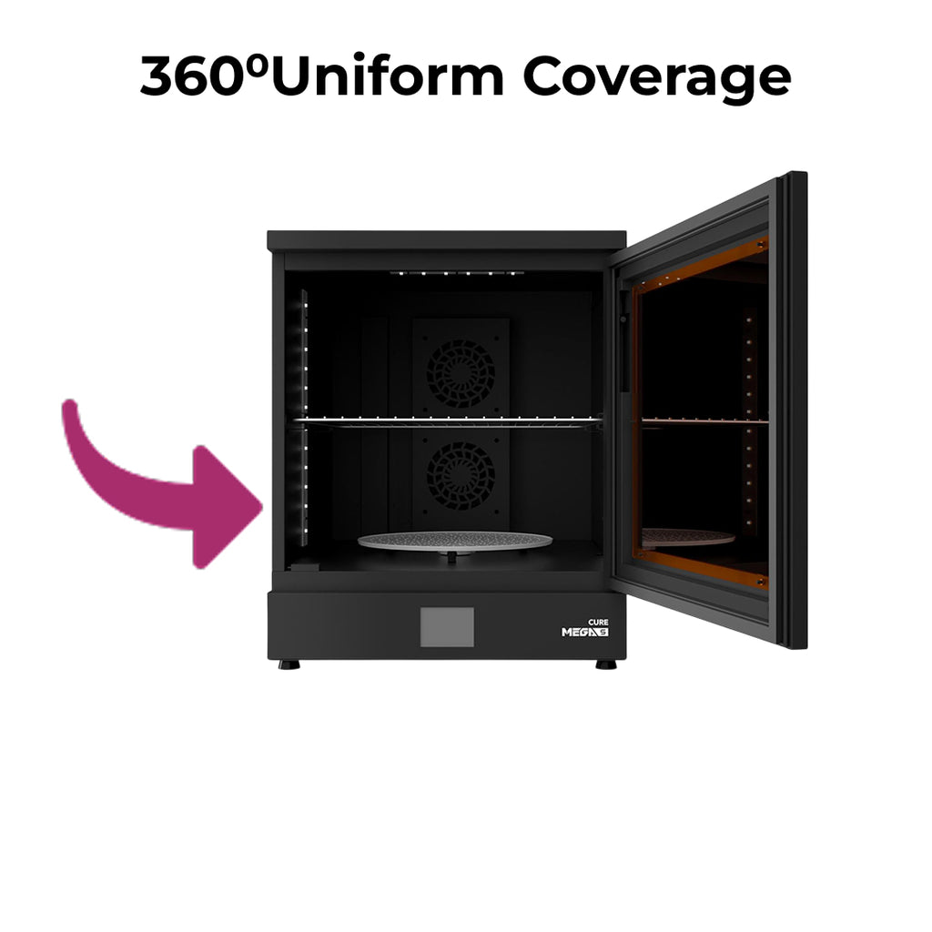 3D Printer Phrozen Cure Mega S with Large Capacity