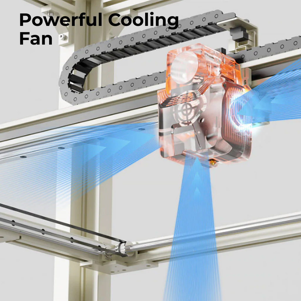 3D Printer Elegoo Orange Storm Giga Super Gigantic In Size 3D printer With High-Quality Craftsmanship Body