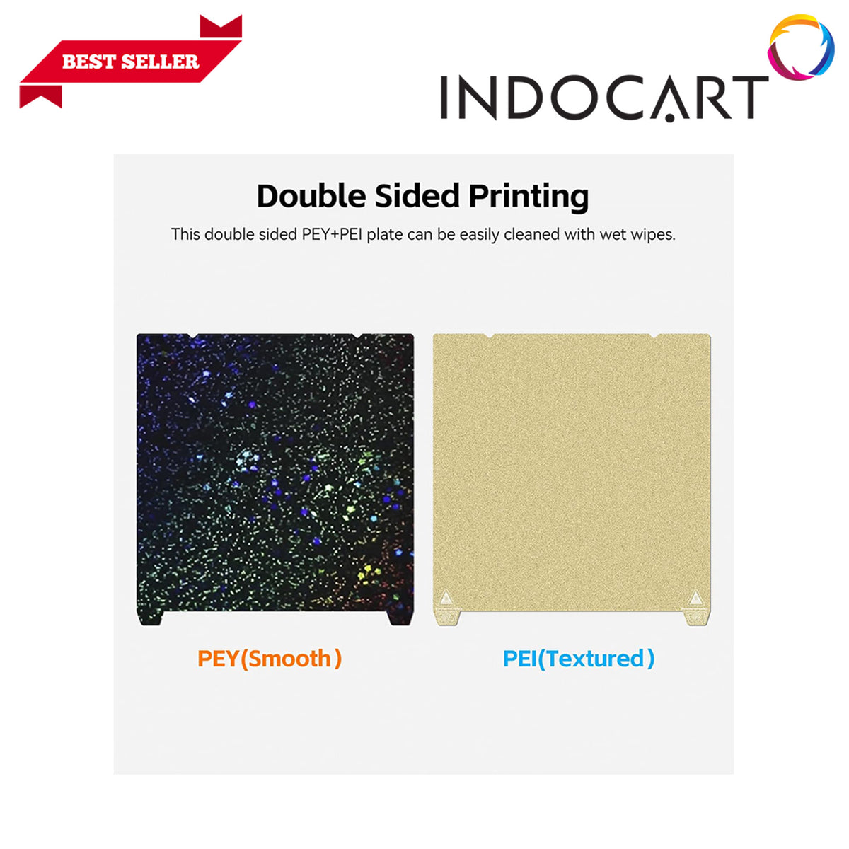 3D Printer Parts Printing Plate Kit Dual Side Variaton Size 310x310mm