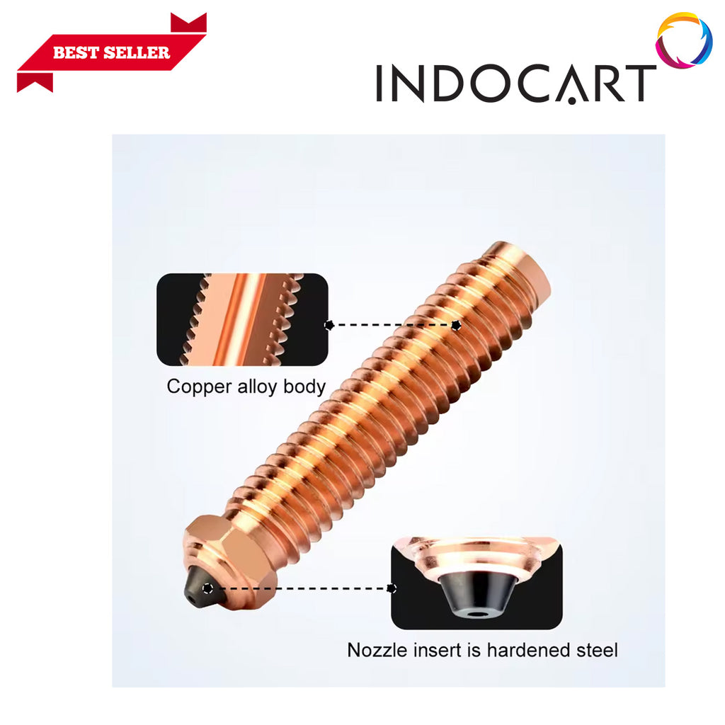 3D Printer Parts Elegoo CMP Bimetal Hardened Steel Copper Alloy Nozzle Elegoo OrangeStorm Giga
