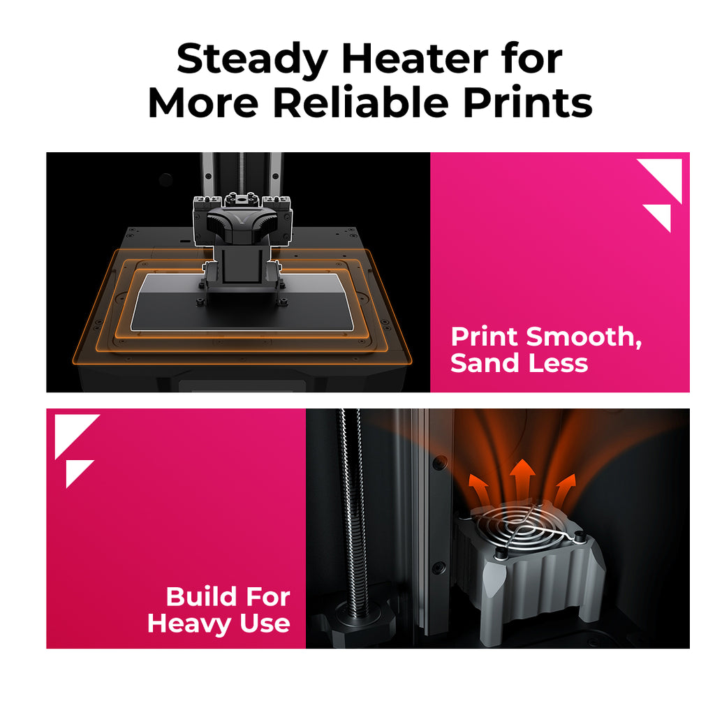 3D Printer Phrozen Sonic Mighty 16K Revo 10inch LCD with Higher Transparency and Stronger Heat Resistance