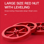 3D Printer Parts Creality OEM Bed Levelling Kit Red Nut D60×9 4 Pcs Creality Ender 3S1Plus/CR 10Smartpro
