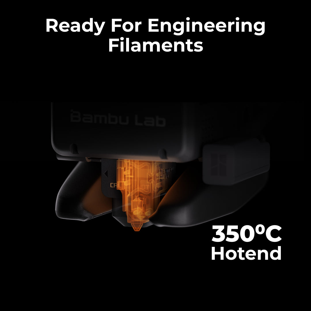 3D Printer BambuLab H2S Maximum Volume Manufactured 3D Printer with DynaSense Extruder