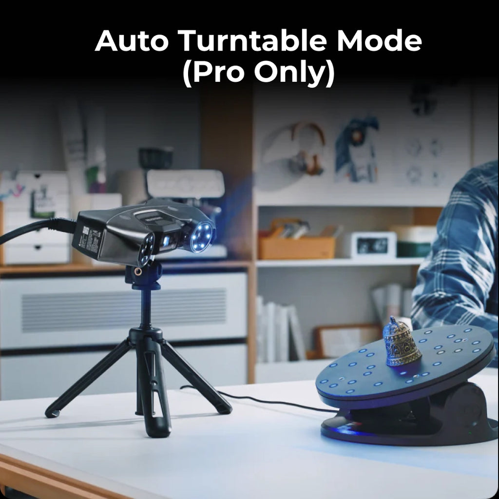 3D Scanner Revopoint METROY Pro Volumetric Accuracy with 5 Blue Light Scanning Modes